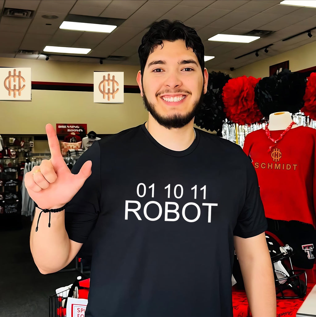 01 10 11 Robot Shirt