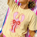 Seersucker Lobster Tee