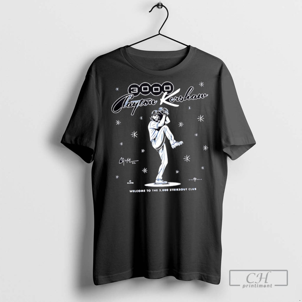 3000ks Clayton Kershaw T Shirts
