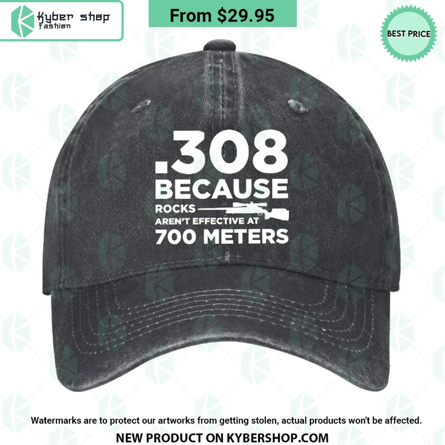 308 Because Rocks Aren’t Effective At 700 Cap