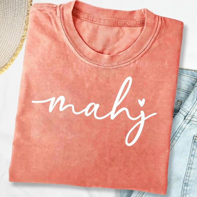 Mahj Comfort Colors Tee Mahjong Games Tiles