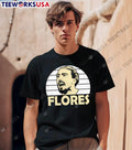 Retro Style Flores Portrait T-Shirt