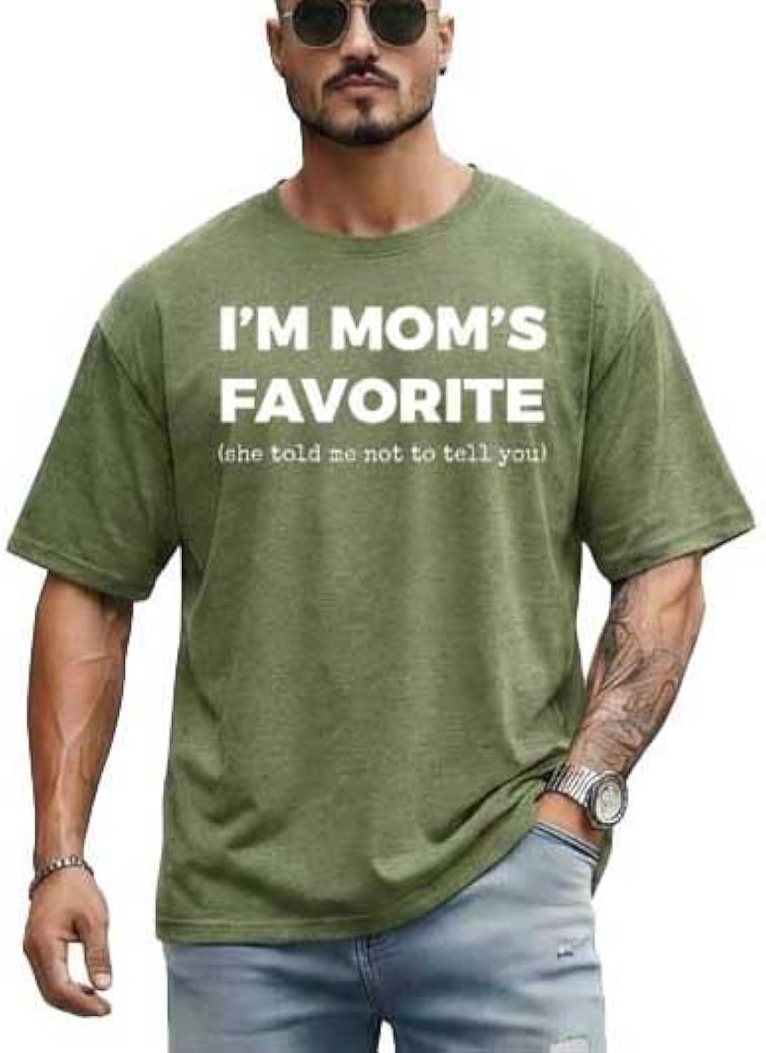 Men's Funny Novelty T Shirts Graphic Tees Gift Casual Short Sleeve Crewneck Summer Tops Unisex , , , Long Sleeve Tee