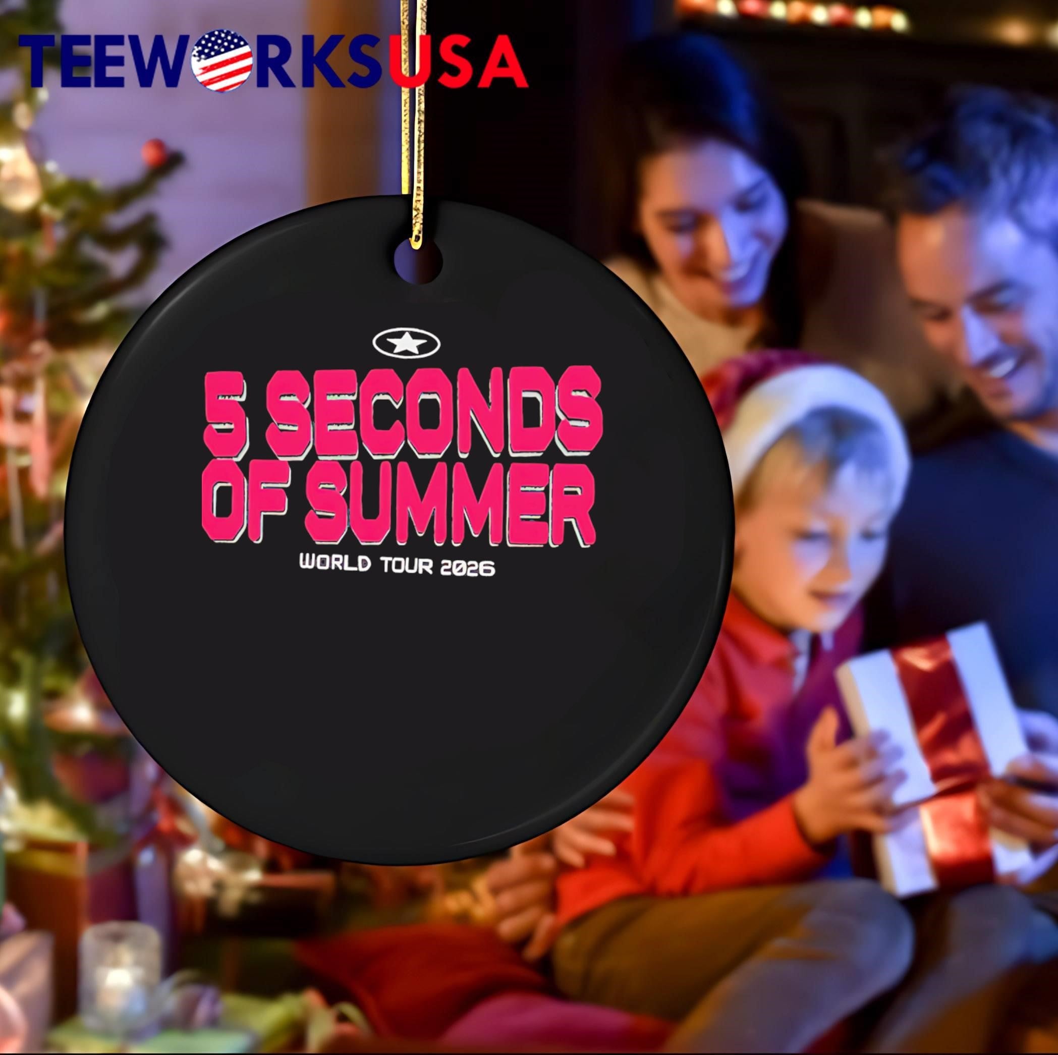 5 Seconds of Summer World Tour 2026 Shirt