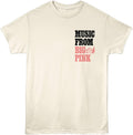 The Band T Shirt Big Pink Natural Front & Back Print Adult Folk Rock Music Vintage Style Graphic Tees