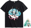Adult Anime Shirt Summer Fashion Versatile Anime Pattern Printed Unisex , , , Long Sleeve Tee
