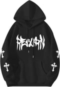 Christian s for Men Vintage Religious Faith Jesus s Cross Bible Verse Streetwear Pullovers
