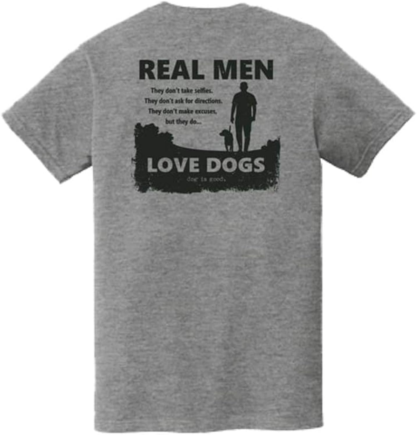Real Men Love Dogs - Great Gift for Dog Lovers, Made with High Premium Materials Unisex , , , Long Sleeve Tee