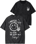 How We Gonna Act Today Funny Gym Shirt - Motivational Workout for Women Unisex , , , Long Sleeve Tee