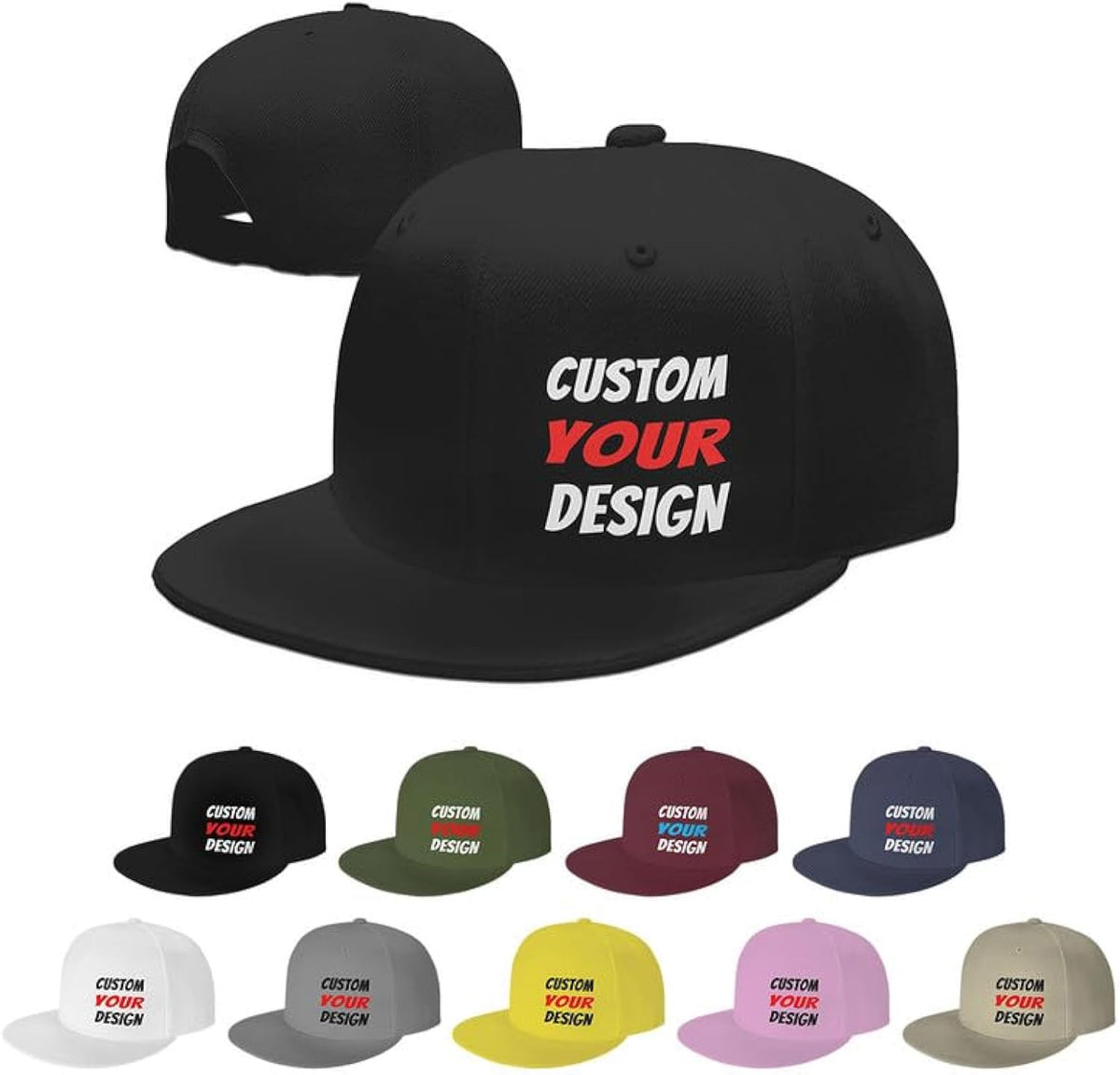 Custom Hat,Your Design Here,Custom Trucker Hat,Add Your Text/Photo,Design Your Own Personalized Hat Gift