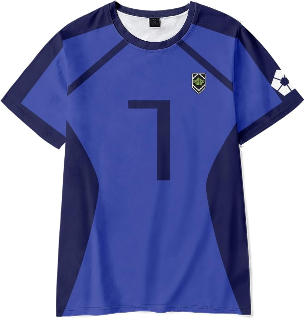 Isagi Yoichi T Shirt Anime Seishiro Nagi Football Soccer Training Jersey Reo Mikage Tops Anime T Shirts