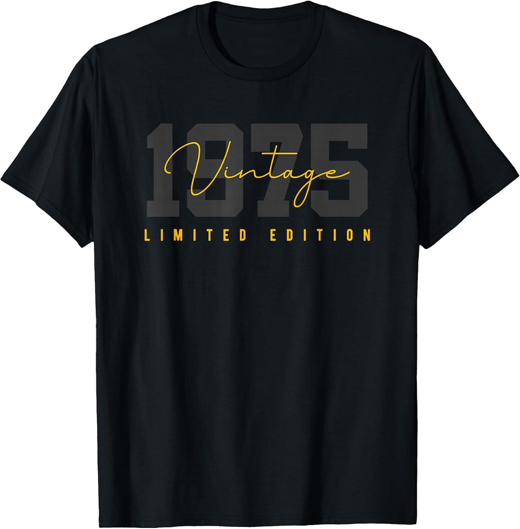 Retro Est 1975 Limited Edition Born in 1975 Gifts