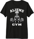 Aliens Gym Funny Workout body building Fitness