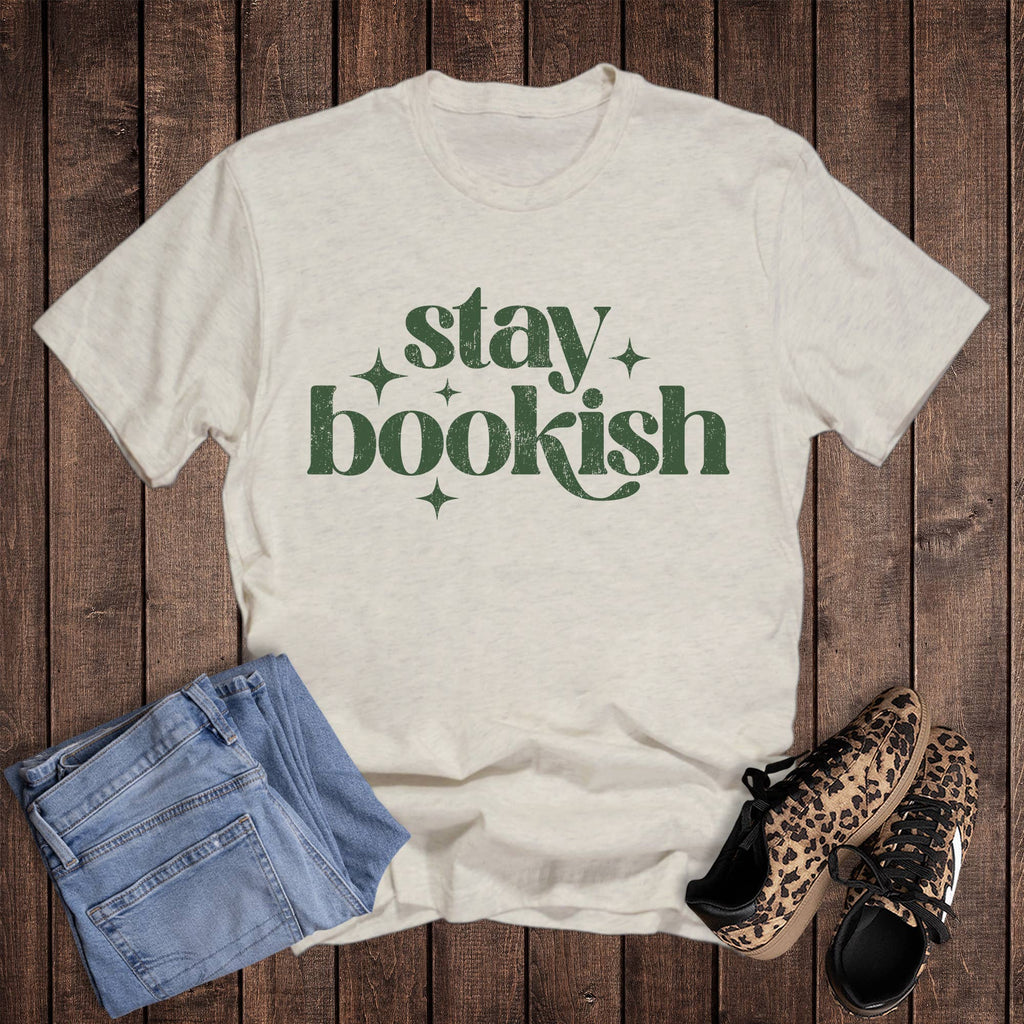 Reading Books Stay Bookish Graphic Tee