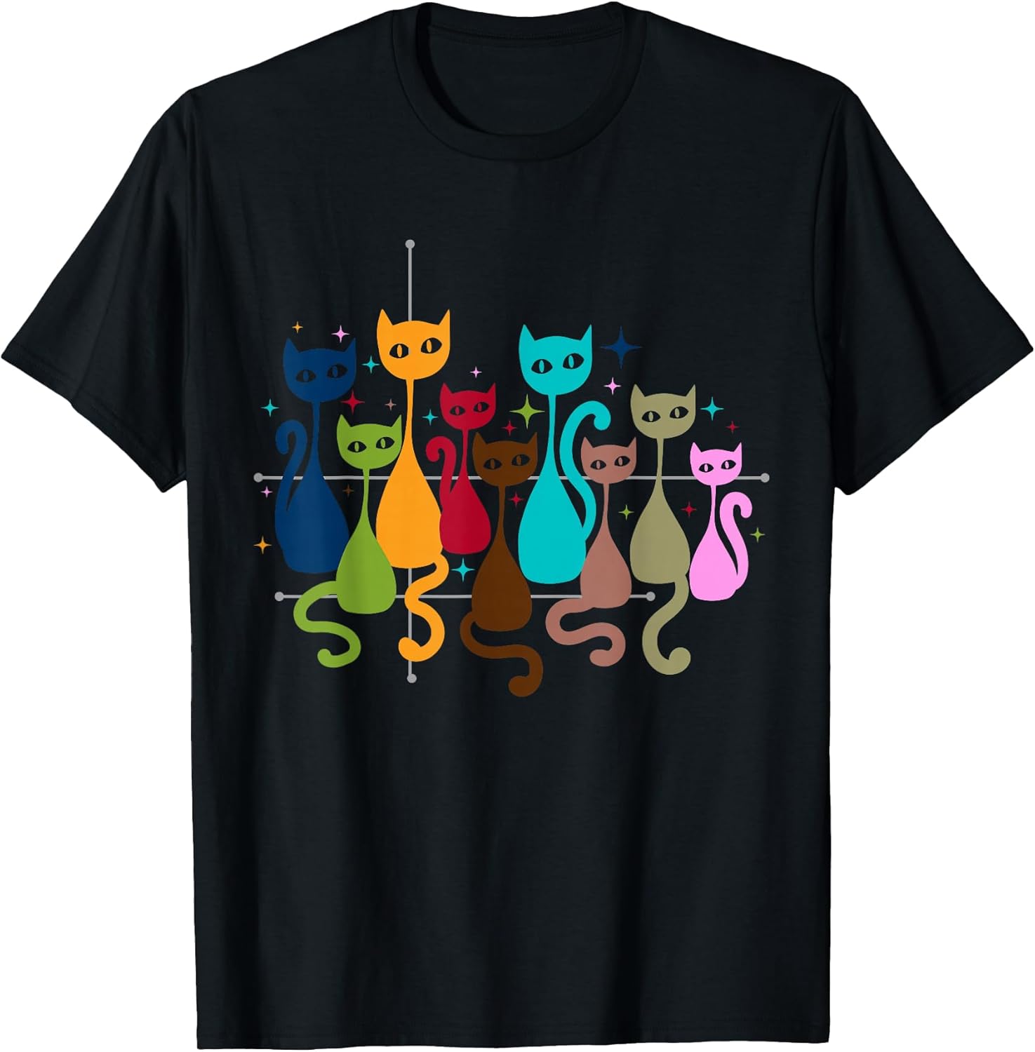 Classic Art Kitten Lover Vintage Artwork Cute Cat Unisex , , , Long Sleeve Tee