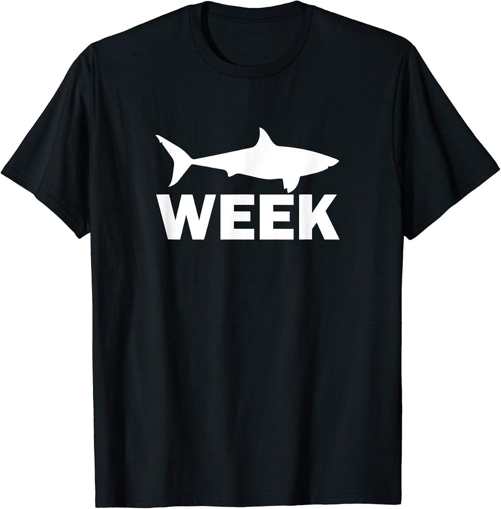 T Shirt cute gift shark lovers week of fun summer