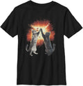 Boys' Cat Five Graphic Unisex , , , Long Sleeve Tee