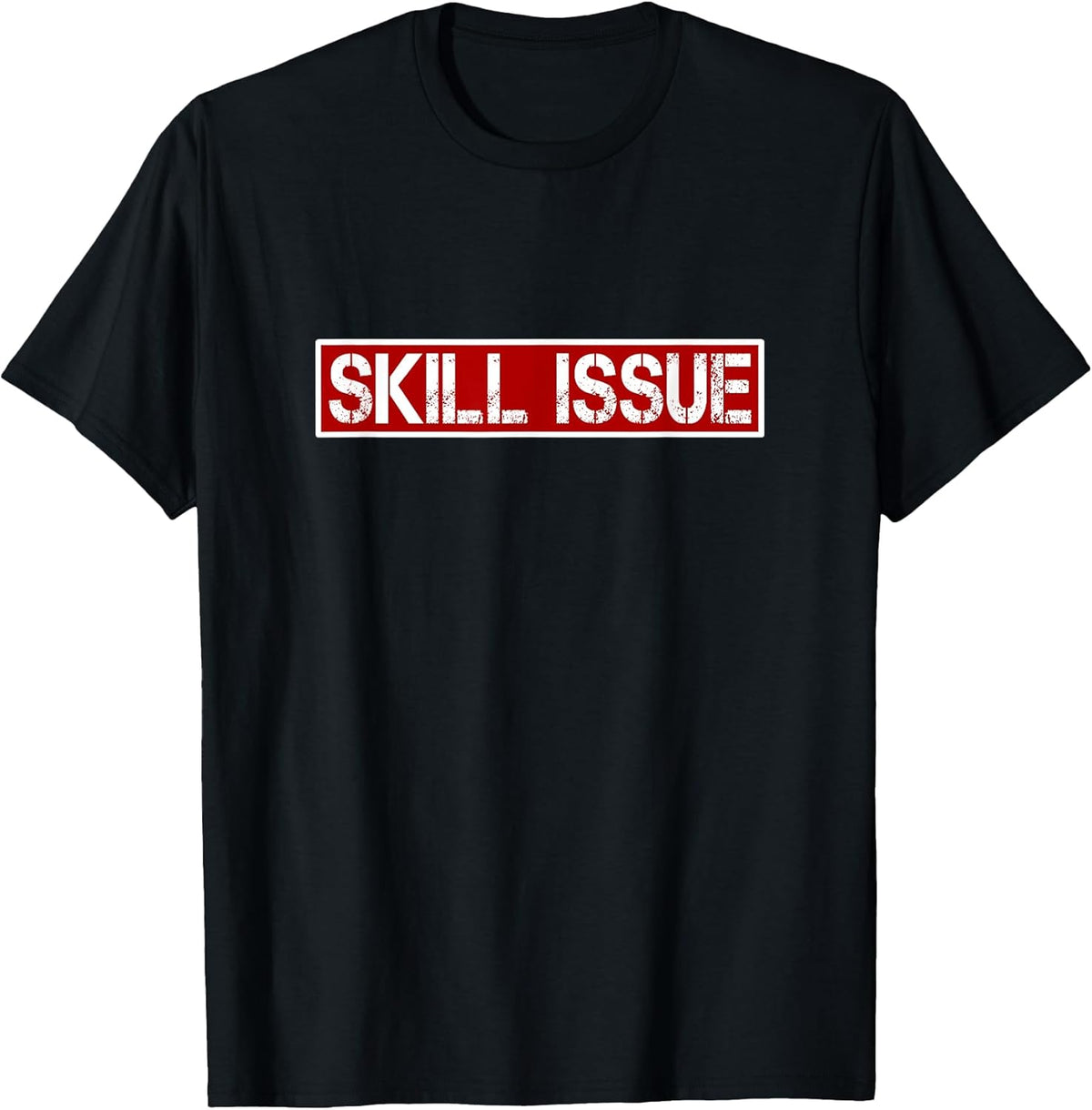 Skill Issue Funny Video Gaming PC & Console Gamer Statement Unisex , , , Long Sleeve Tee