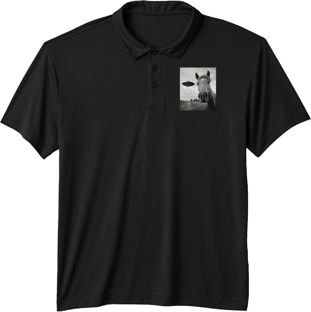UFO Horse Selfie Gift Horse Graphic Shirts