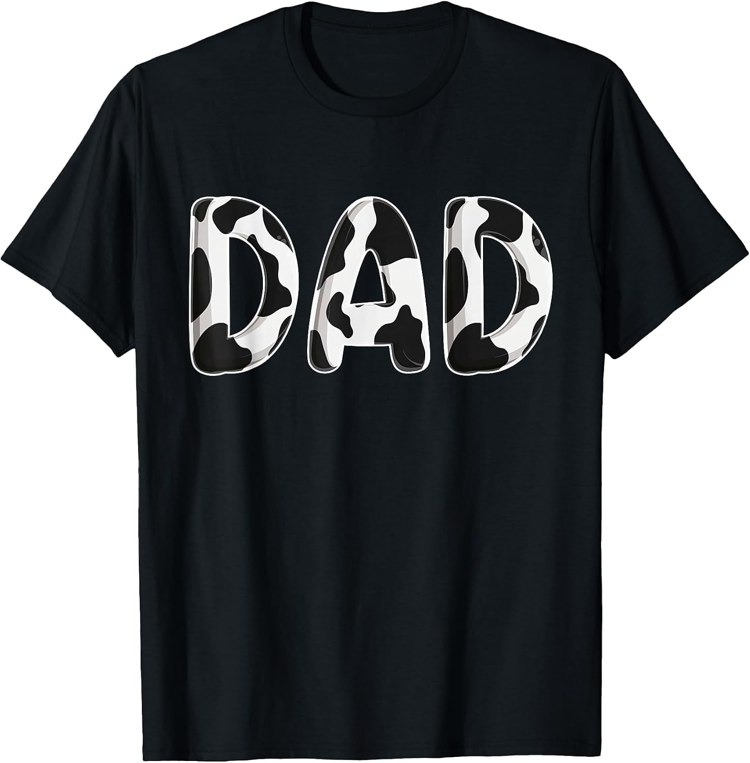 Cow Pattern Print Family Matching Birthday Shirts