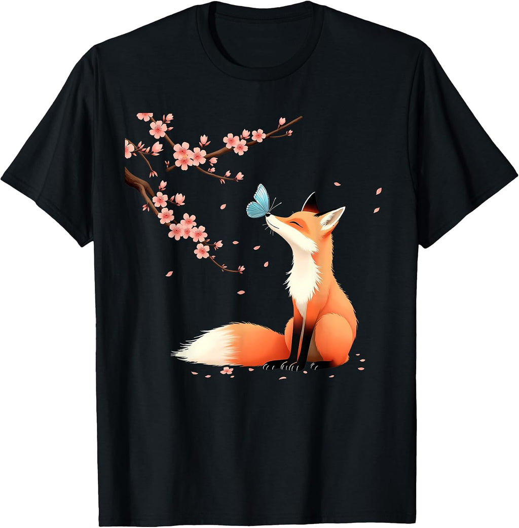 Japan Japanese kawaii fox & Cherry blossom gifts