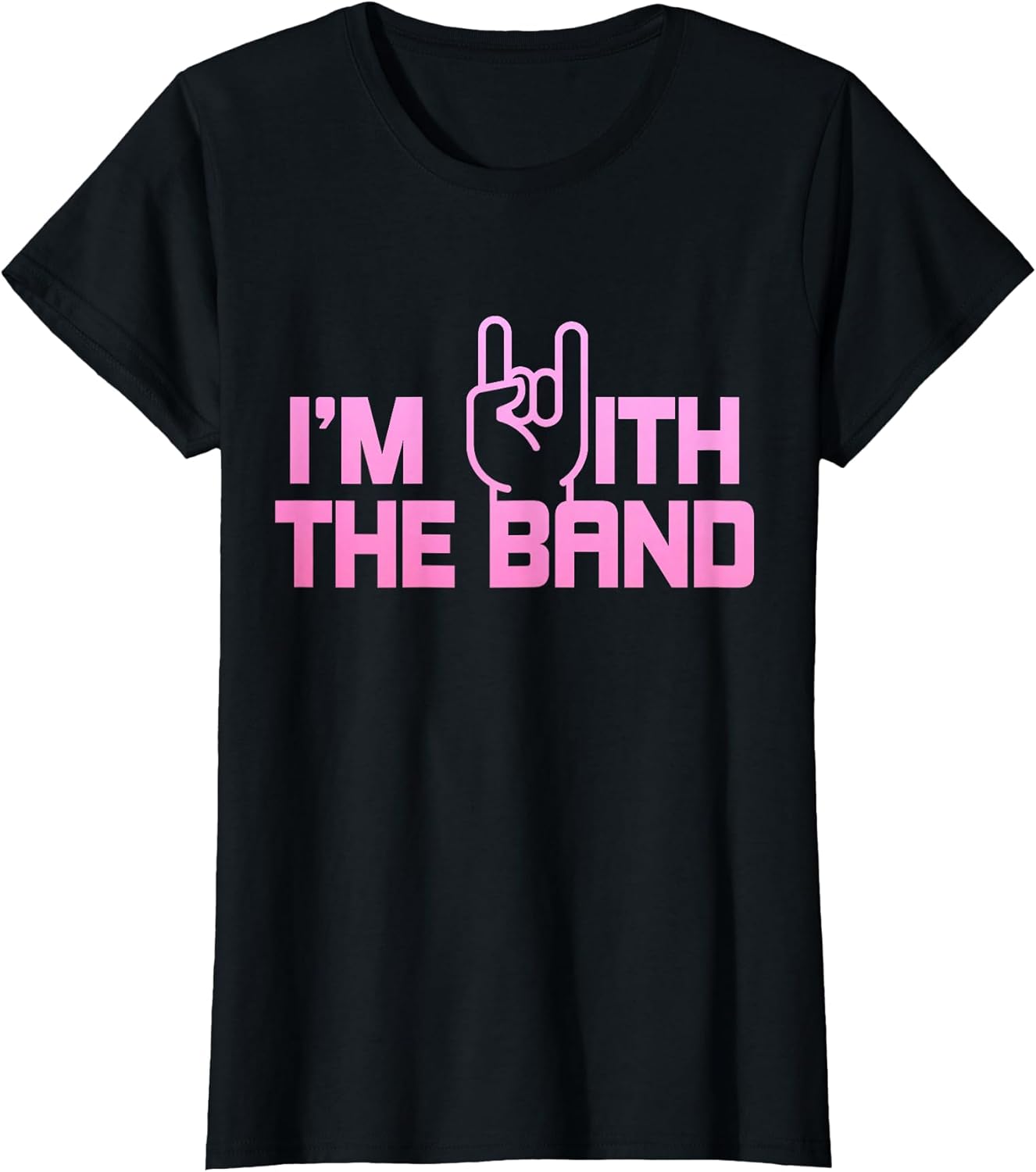 I'm With The Band Rock Music Guitarist Drummer Girlfriend Unisex , , , Long Sleeve Tee
