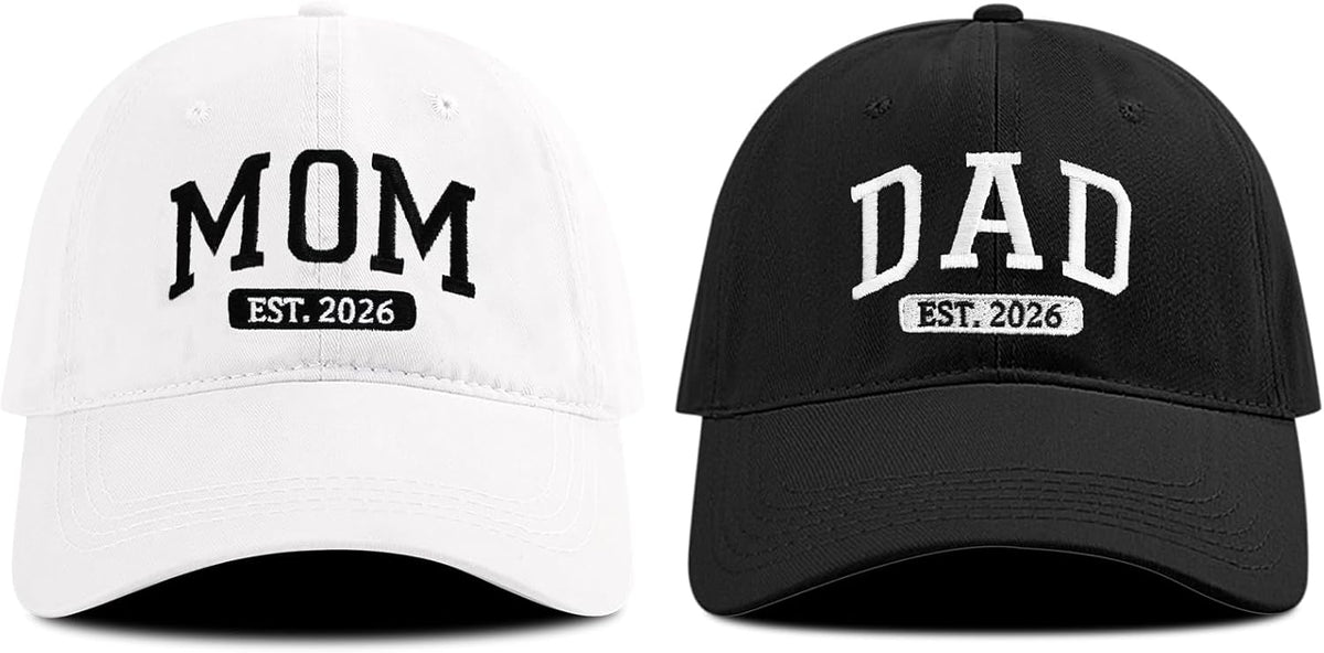 Family Baseball Hat, Pregnancy Announcement Mother Father Day Birthday Gifts for Dad Mom Aunt Uncle