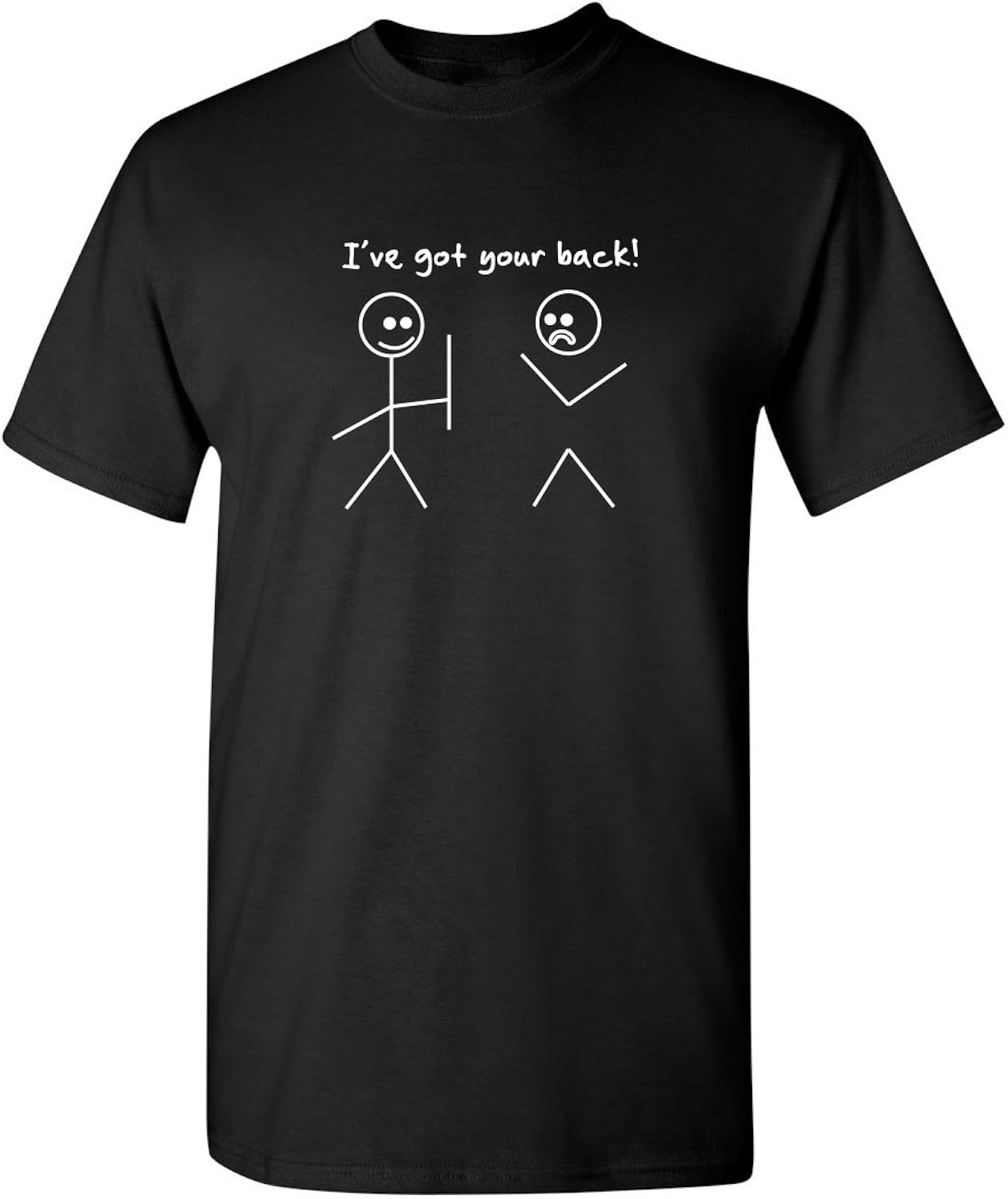 I've Got Your Back Shirt for Men Women Kids Stick Friendship Tee Funny Novelty Unisex , , , Long Sleeve Tee