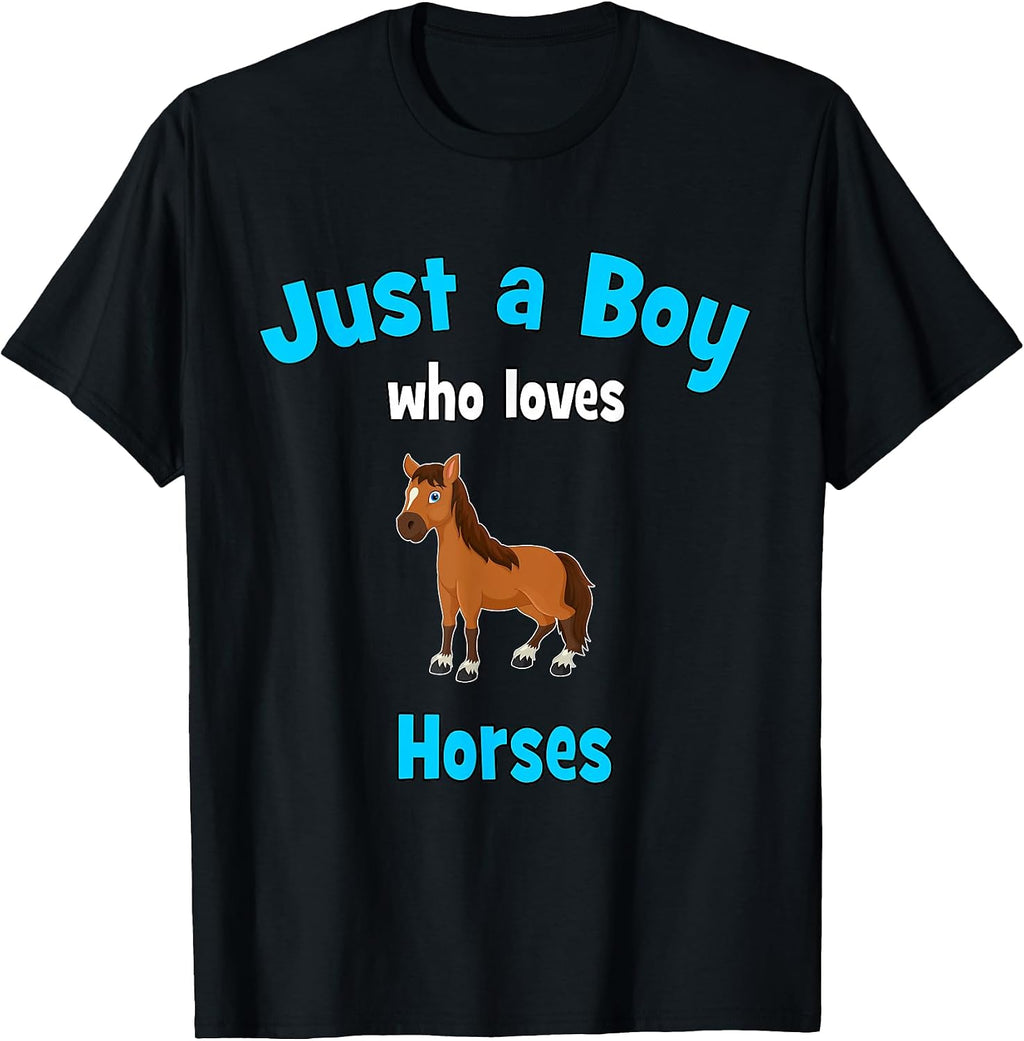 Boys Horse Shirts & Gifts for Kids