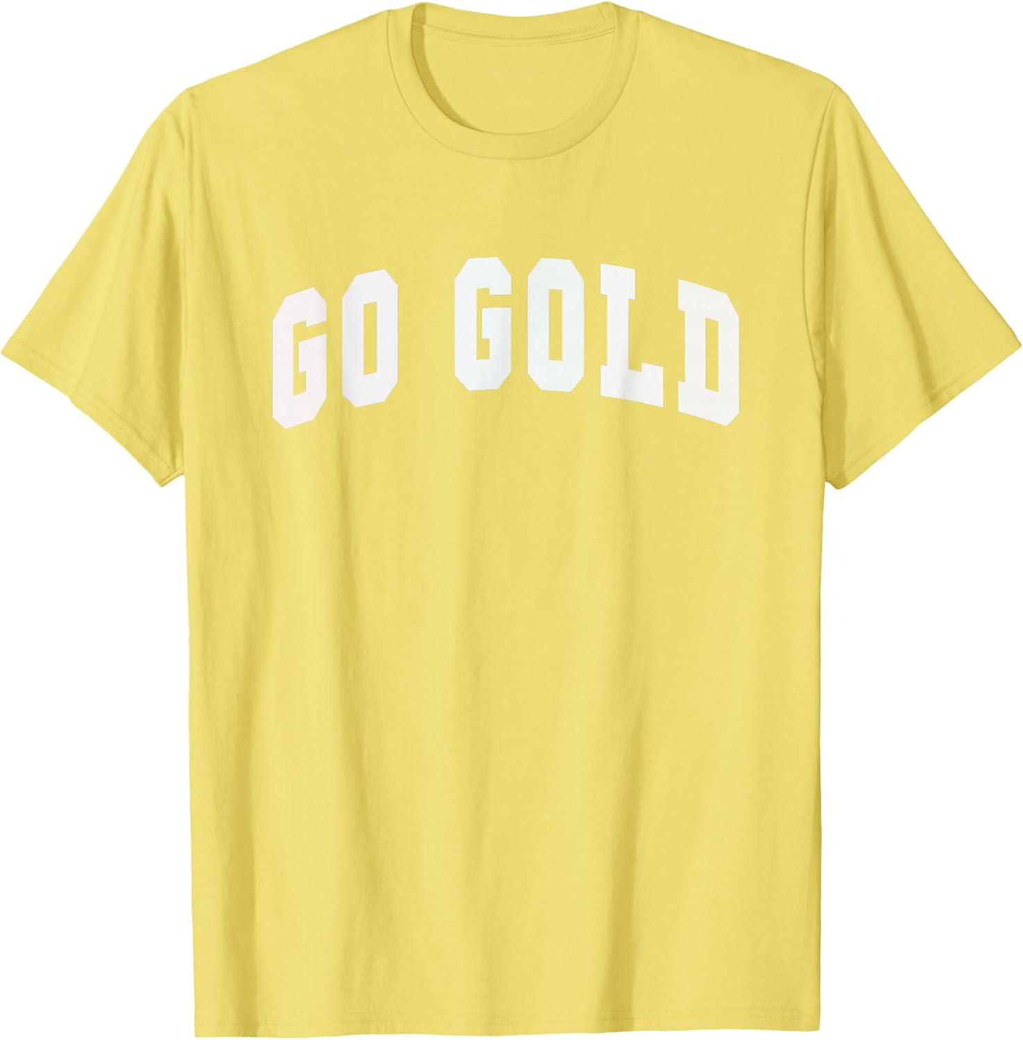 Retro Let's GO Gold Team Motivational War Game Spirit Week Unisex , , , Long Sleeve Tee