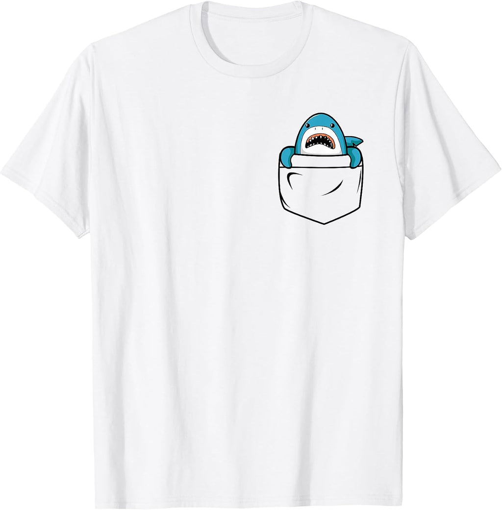 Shark Costume Retro Shark Shirts for Women and Men