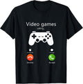 Video Games are Calling Funny Gaming Retro Gamer Gifts Unisex , , , Long Sleeve Tee
