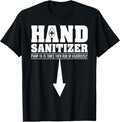 Hand Sanitizer Funny Sarcastic Adult Humor Dirty Jokes Unisex , , , Long Sleeve Tee