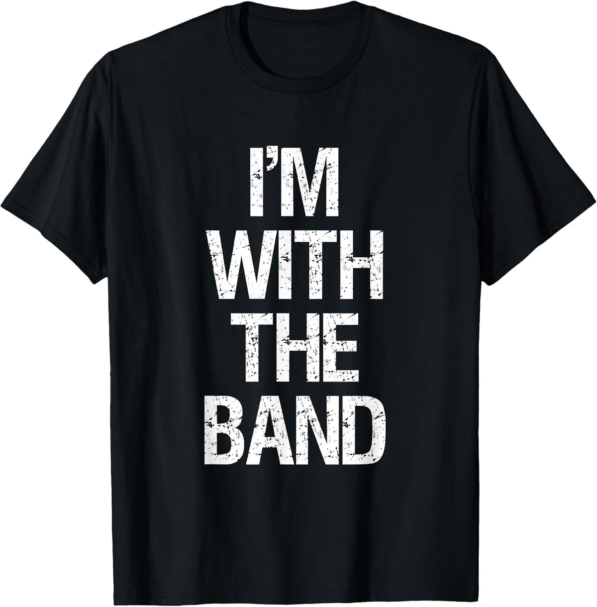 I'm with The Band T Shirt - Funny Music Clothing Unisex , , , Long Sleeve Tee
