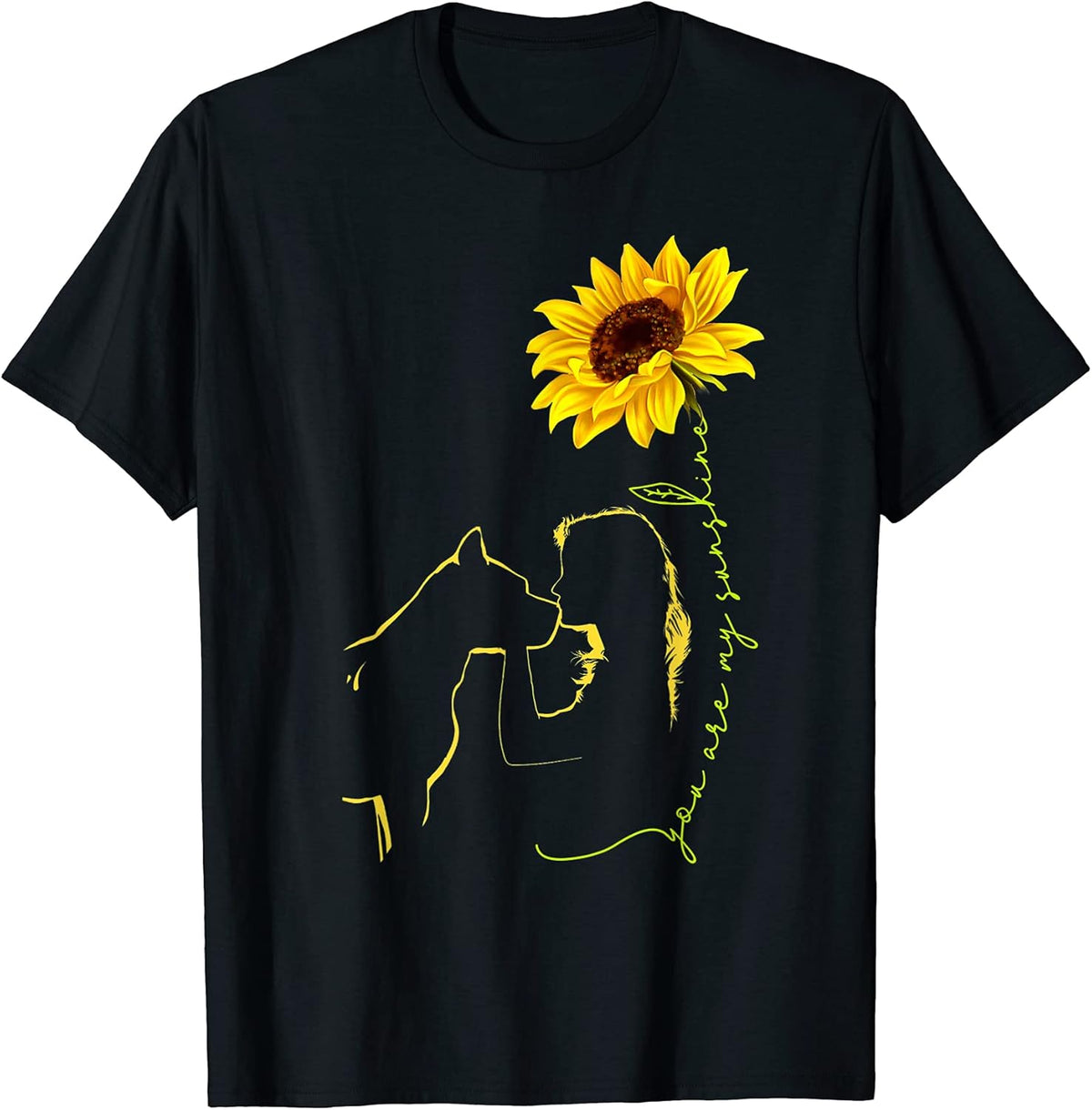 Pitbull Mom you're my sunshine sunflower Unisex , , , Long Sleeve Tee