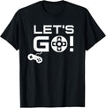 Gaming Controller Let's Go Gamer Unisex , , , Long Sleeve Tee