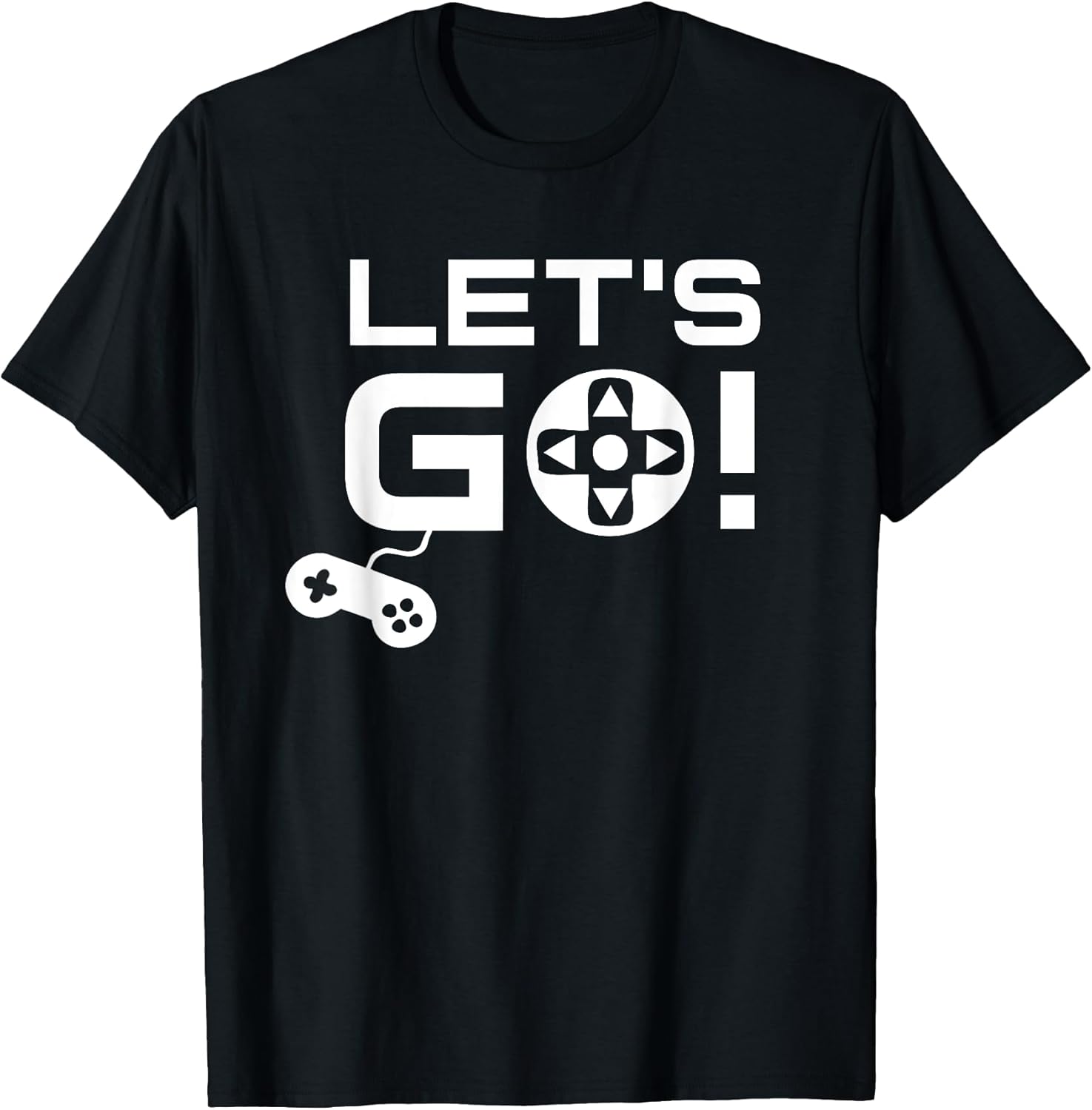 Gaming Controller Let's Go Gamer Unisex , , , Long Sleeve Tee