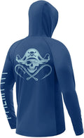 Fishing Shirts for Men Long Sleeve Sun Protection Fishing UPF 50+ Shirt Neck Gaiter