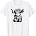 Highland Cow Cute Animal Farm Life Funny Animal