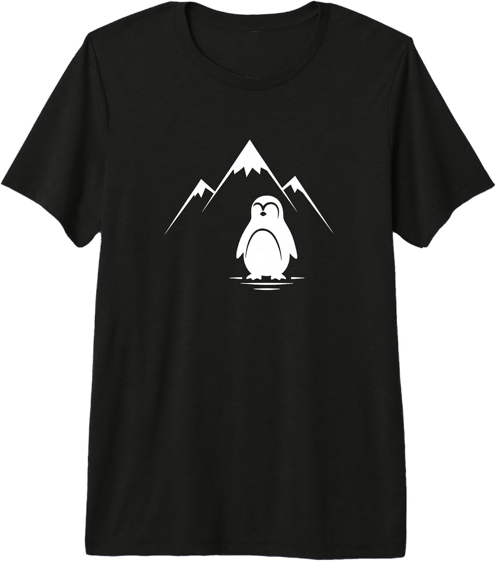 Penguin Mountain Nature Sea Creatures Outdoors