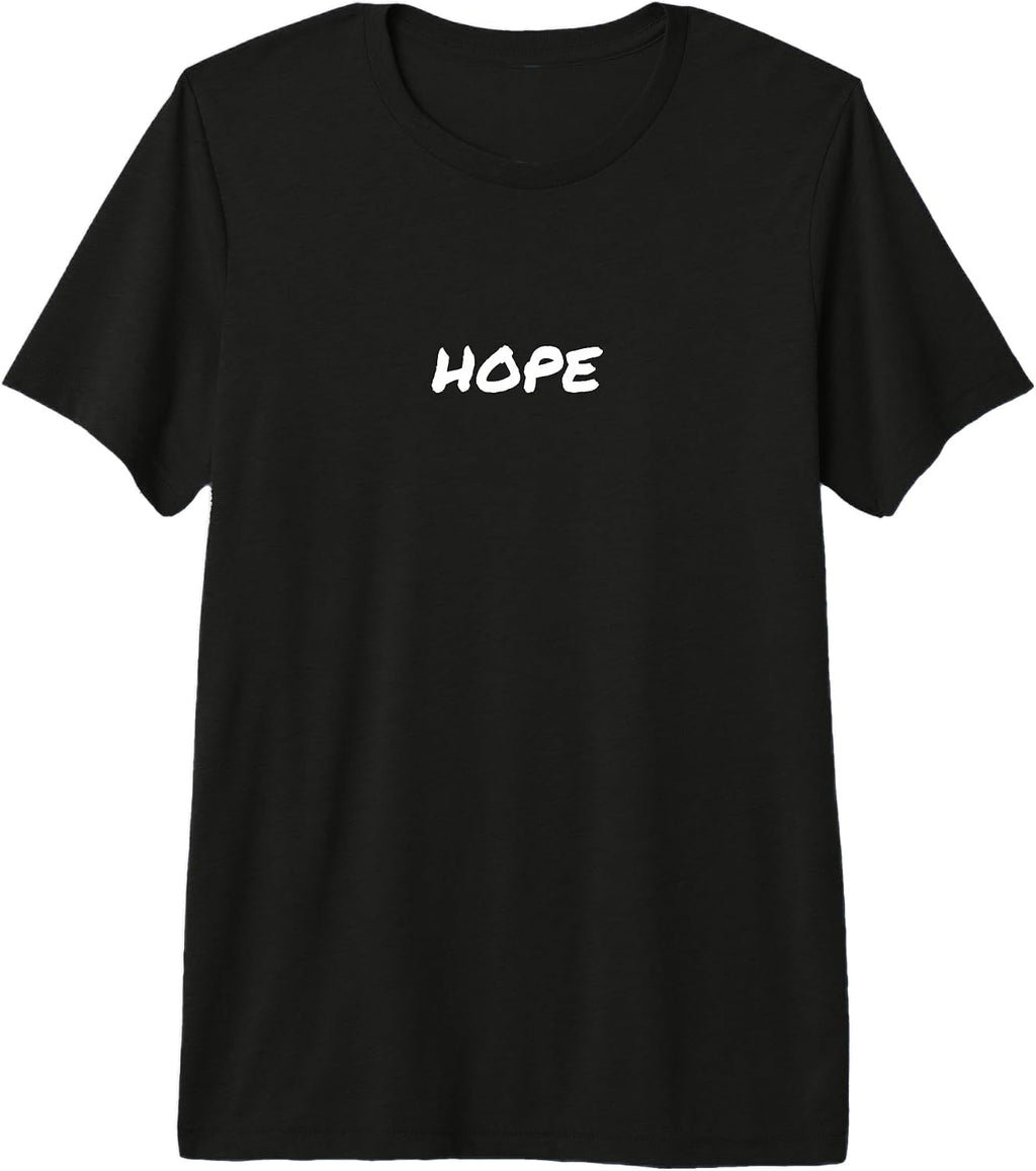 Hope Saying Inspiring Minimalist Typography Design