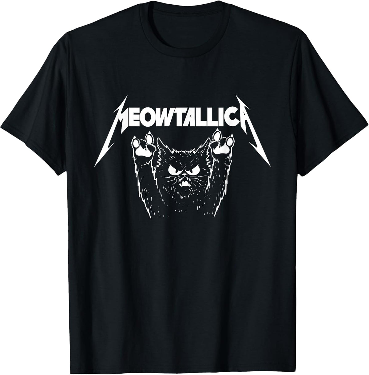 Meowtallica - Cat Lover Kitten Kitty Veterinarian Unisex , , , Long Sleeve Tee