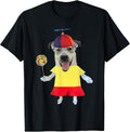 Funny Silly Dog With Lollipop Meme Tees