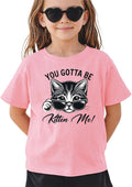 Kids Toddler Little Boys Girls Short Sleeve Funny Animals Graphic Letters Print Tee Top Summer Clothes