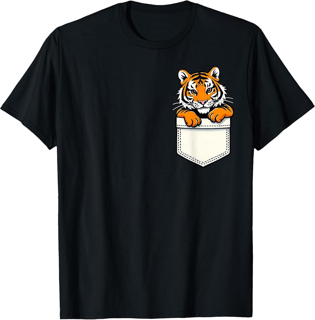 Tiger Cute Pocket Boys Girls Funny Animal Toddler