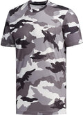 Mens All Over Print Camo Graphic , Black/White Unisex , , , Long Sleeve Tee