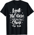 Look at The Stars Look How They Shine for You - Motivational Unisex , , , Long Sleeve Tee