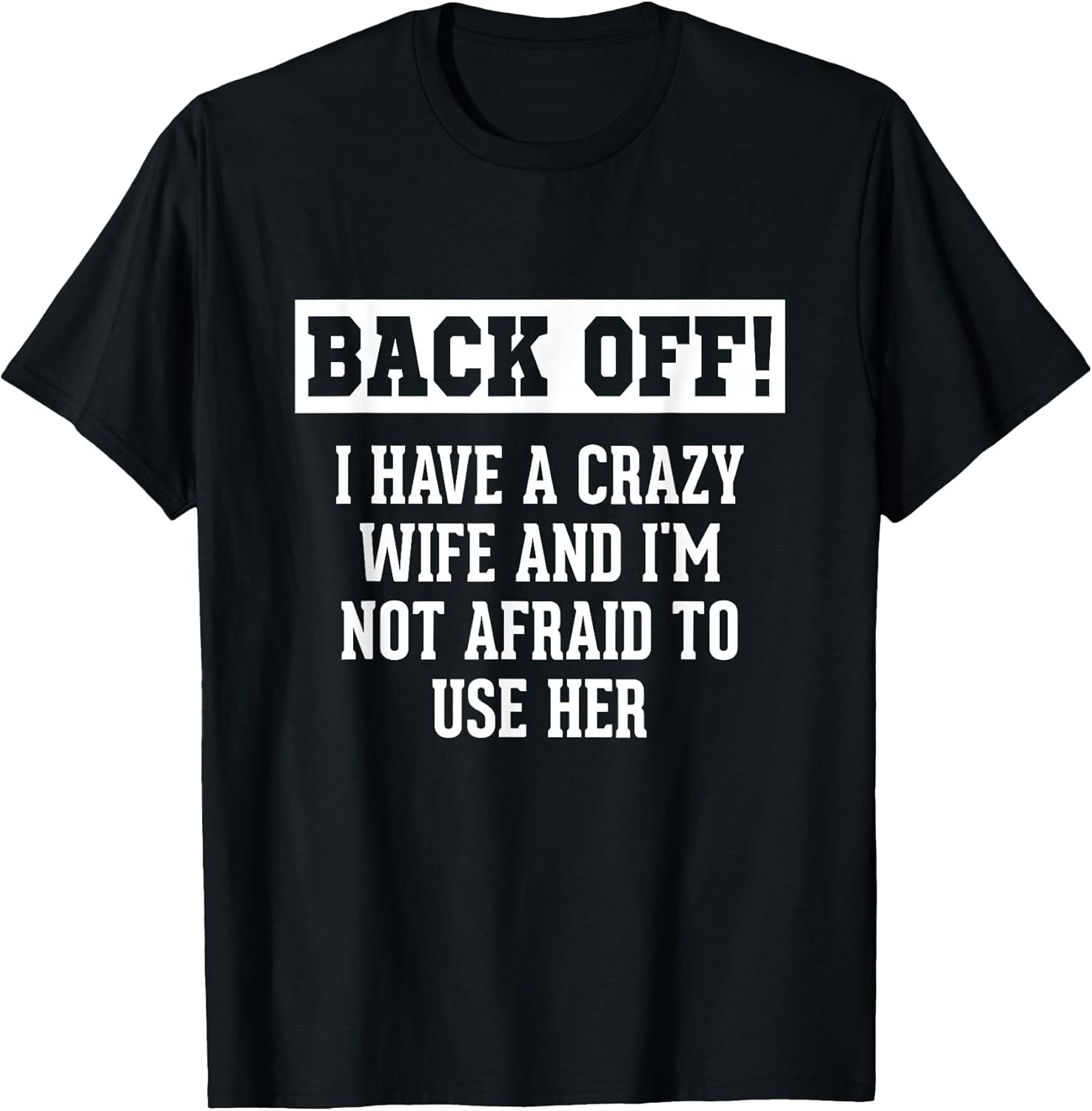 Funny Husband Gifts Men, Crazy Wife Sarcastic Husband Unisex , , , Long Sleeve Tee
