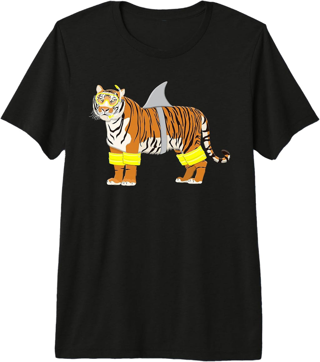 Tiger Shark Tiger Disguised Shark Funny Animal Pun