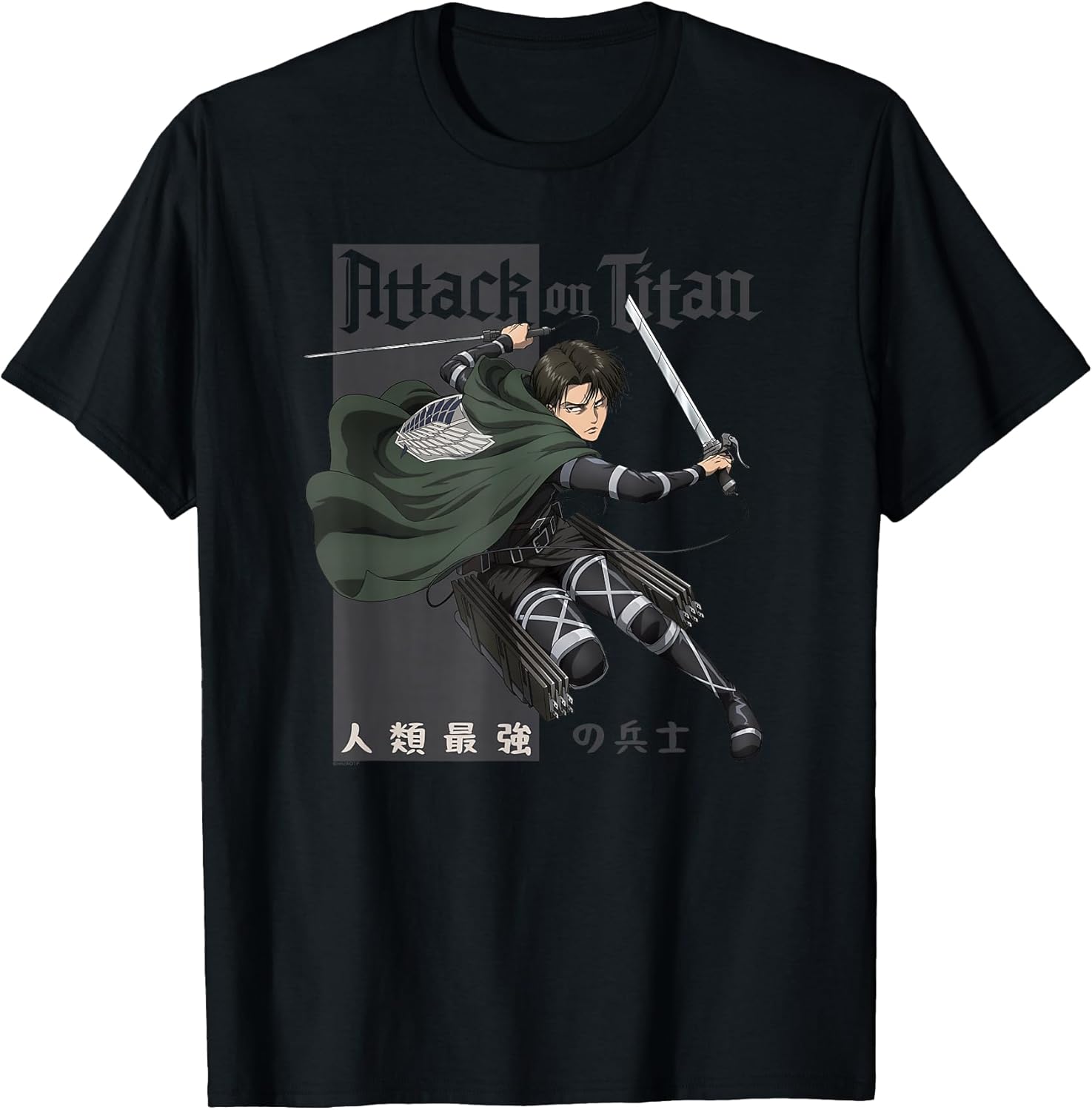 Season 4 Humanity's Strongest Soldier Anime Unisex , , , Long Sleeve Tee